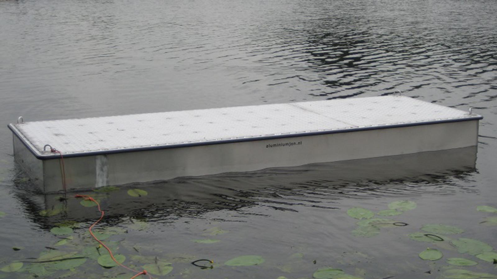 Aluminium pontoon 3x2 meters from AluminiumJon.nl