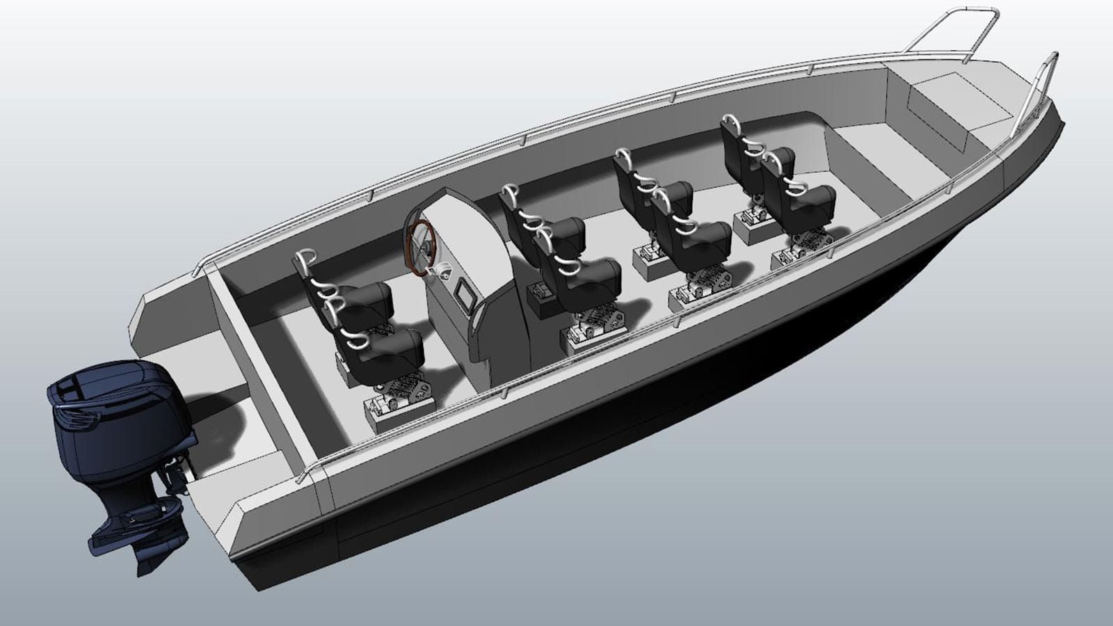 BS Series-Aluminum boats/tenders from AluminiumJon.nl